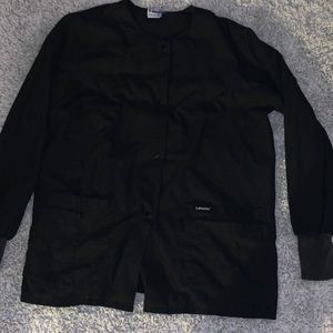 Button Down Nursing Scrub Jacket